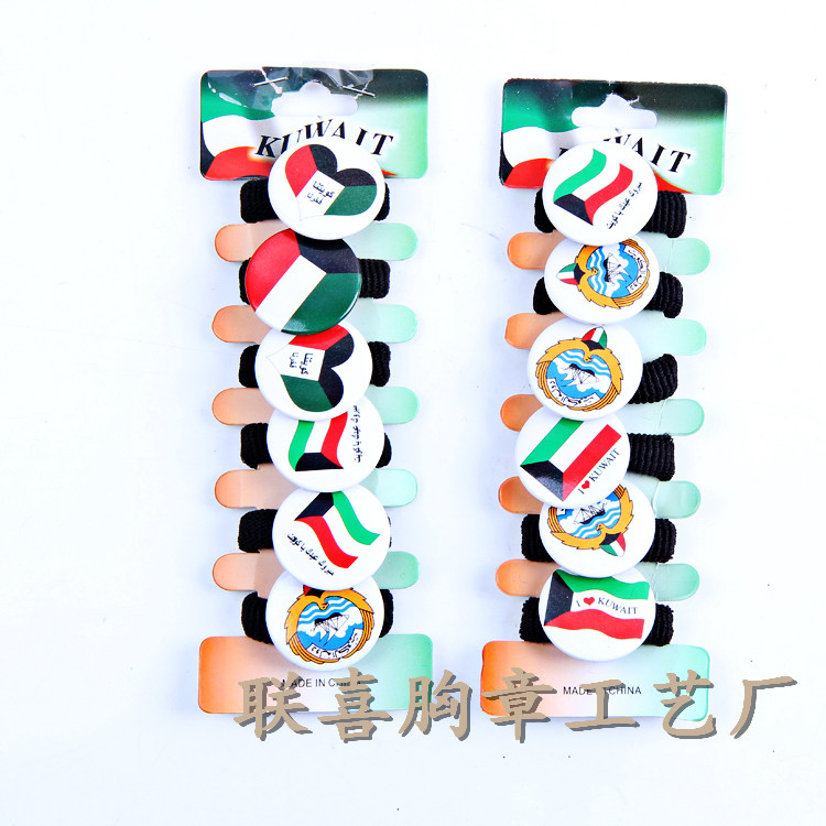 تصویر محصول: 韩国胸章发圈发绳发饰品 马口铁徽章