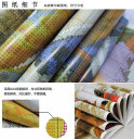 تصویر محصول: 印花十字绣工艺品手工批发材料包踏浪老虎G0674