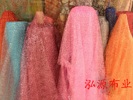 تصویر محصول: 乱网 蜘蛛网纱 蕾丝 纯色手工diy演出服装网纱布料 面料