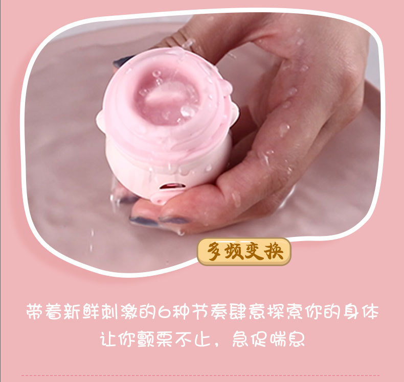 来乐舌舔猪跳蛋震动棒女用usb自慰器夫妻挑逗成人情趣性用品代发 — تصویر 3